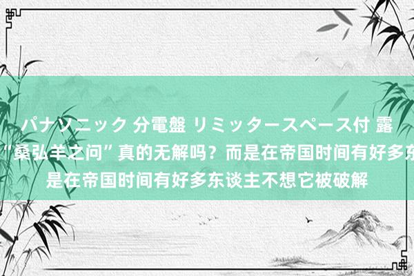 パナソニック 分電盤 リミッタースペース付 露出・半埋込両用形 “桑弘羊之问”真的无解吗？而是在帝国时间有好多东谈主不想它被破解