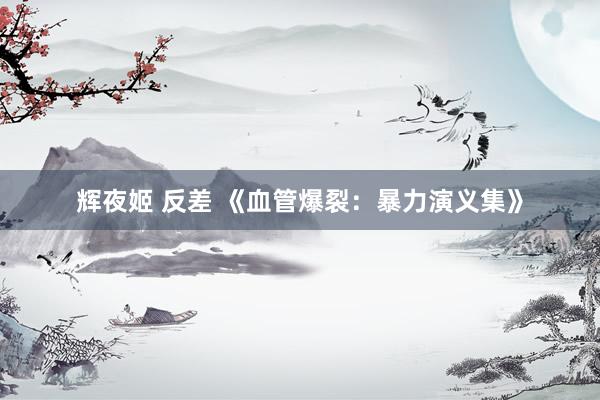 辉夜姬 反差 《血管爆裂：暴力演义集》