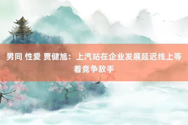 男同 性愛 贾健旭：上汽站在企业发展延迟线上等着竞争敌手